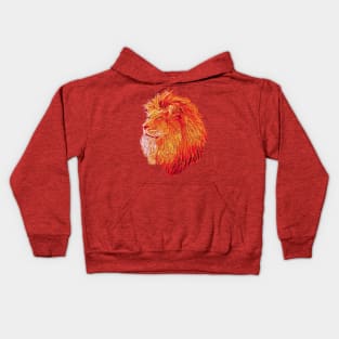 Fire Lion Kids Hoodie